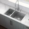 Ruvati 32" Undermount Kitchen Sink 30/70 Double Bowl 16 Gauge SS RVM5307 - alternate 6